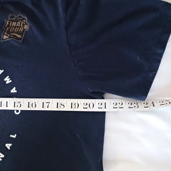T Shirt Nike NCAA Final Four 2018 Champions Villanova Adult L Large Athletic Cut - Picture 5 of 6